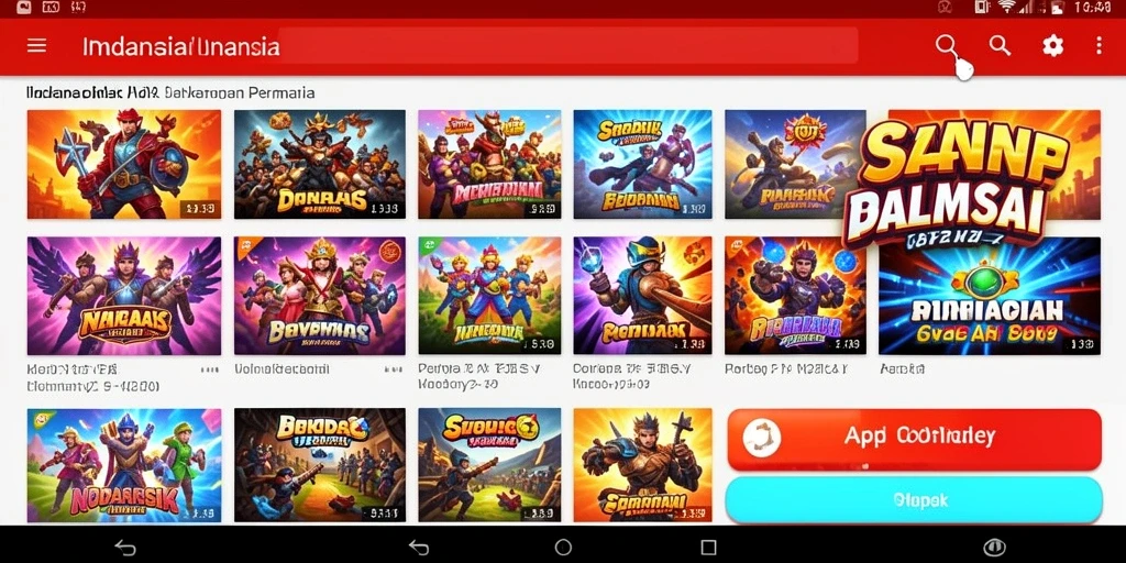 Screenshot menunjukkan fitur interaktif terbaru dari aplikasi.
