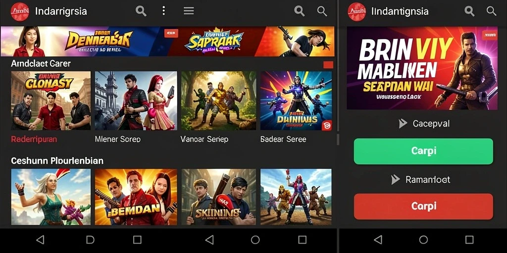 Koleksi item dan bonus untuk membantu gameplay Anda.