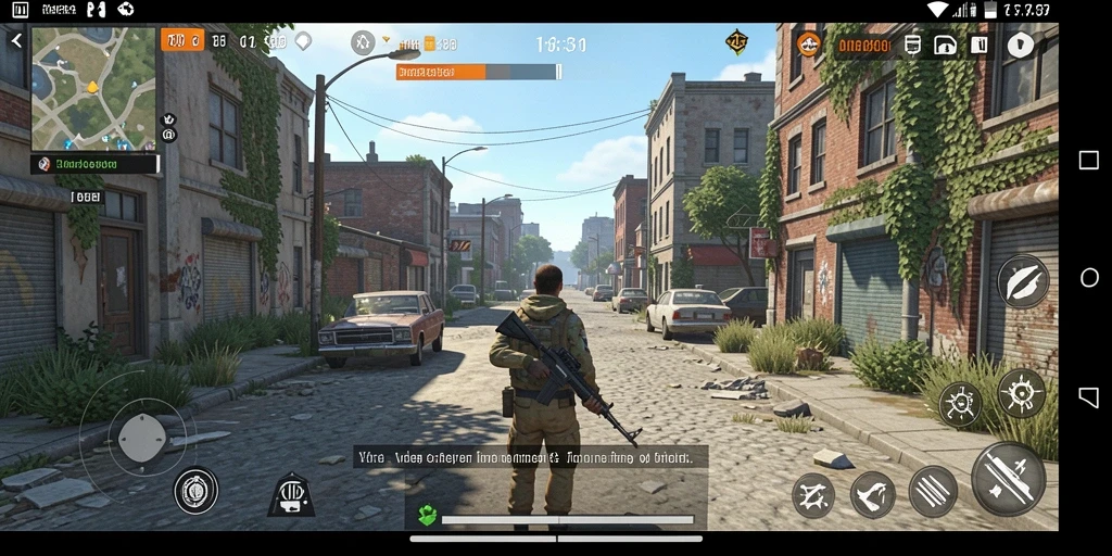 Screenshot ketiga menunjukkan pemain berinteraksi dalam komunitas game.
