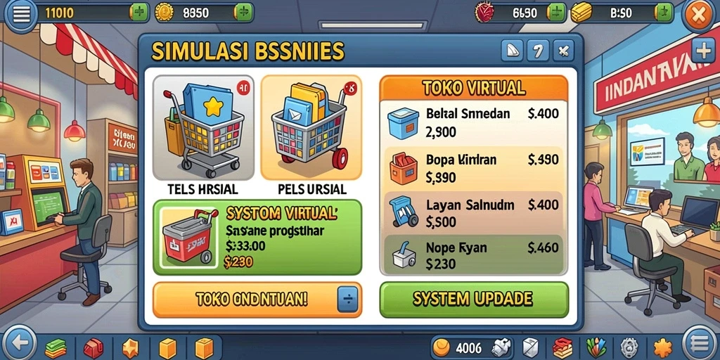 Berbagai tema menarik untuk personalisasi pengalaman bermain.