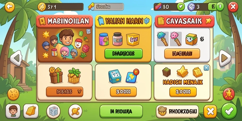 Mode multiplayer yang seru dengan teman.