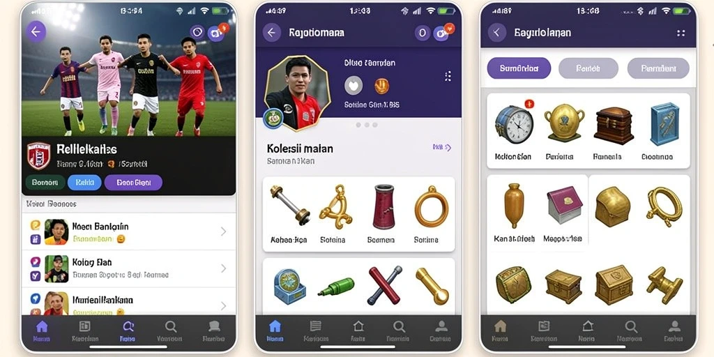 Fitur multiplayer yang memungkinkan bersaing dengan teman.