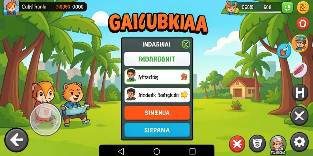 Sistem level yang menantang dan memuaskan.